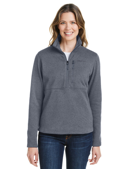 Marmot Ladies' Dropline 100% Polyester Half-Zip Sweater Fleece Jacket With Pocket